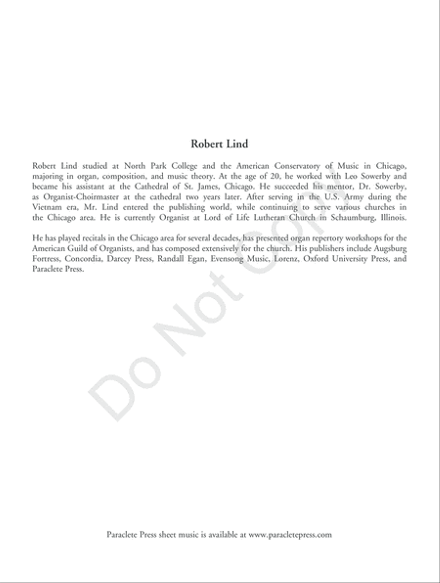 Organ Works for the Church Year Organ scores gallery preview page 3