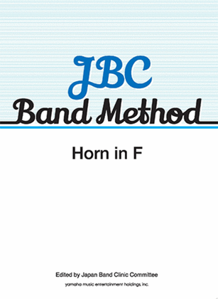 Book cover for JBC BAND METHOD Horn in F