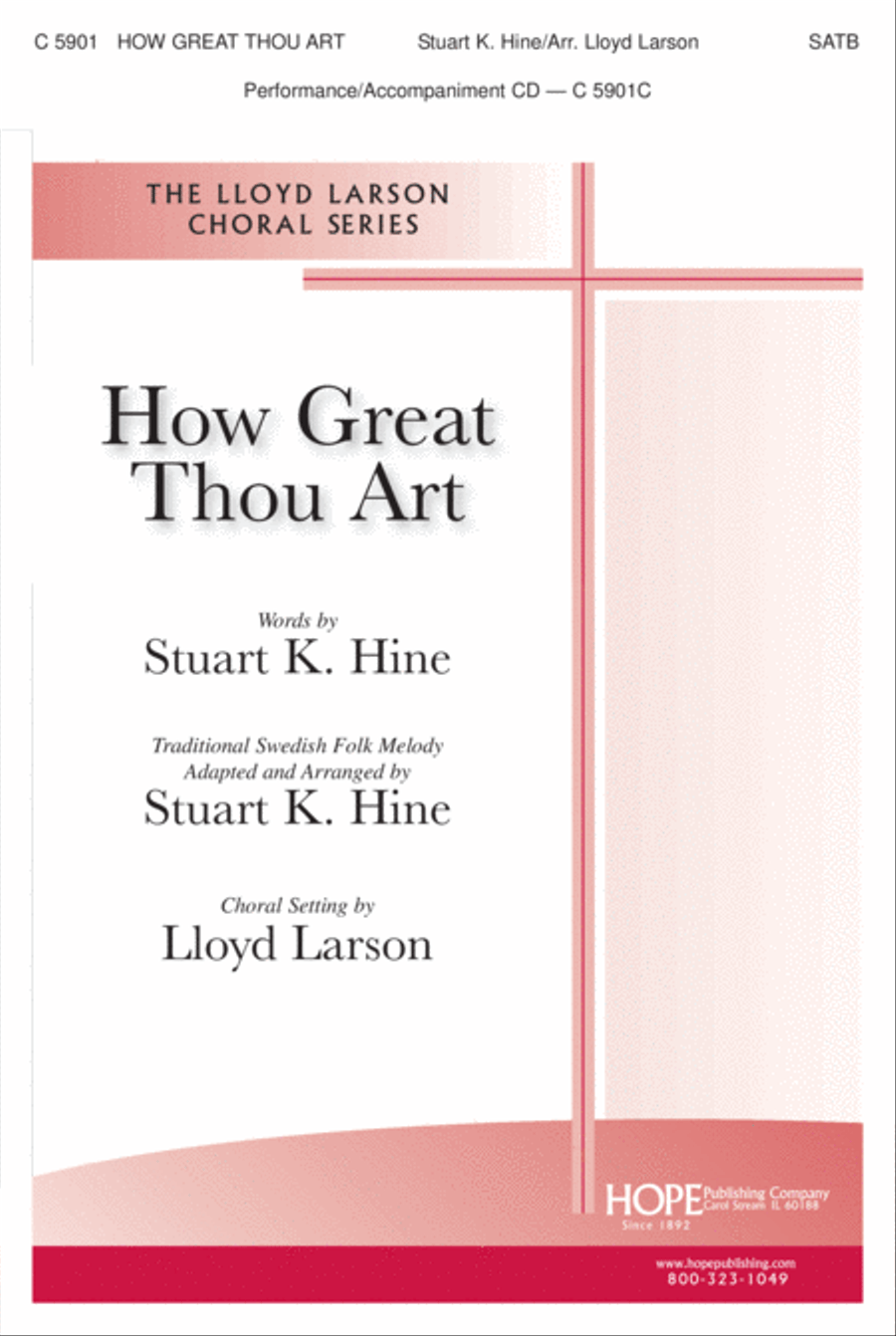 How Great Thou Art 4-Part scores gallery preview page 2