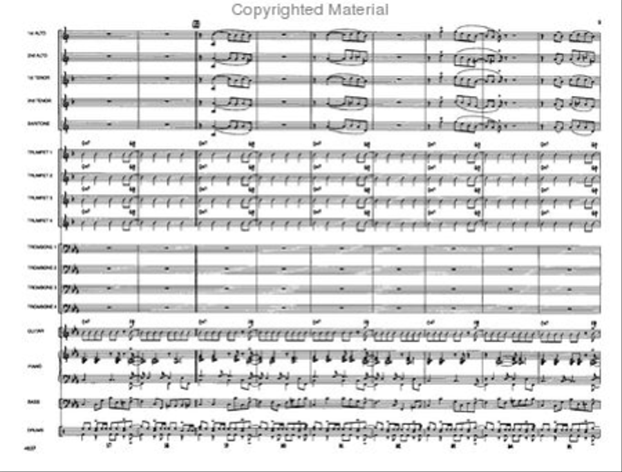 Night Rider Jazz Ensemble scores gallery preview page 8