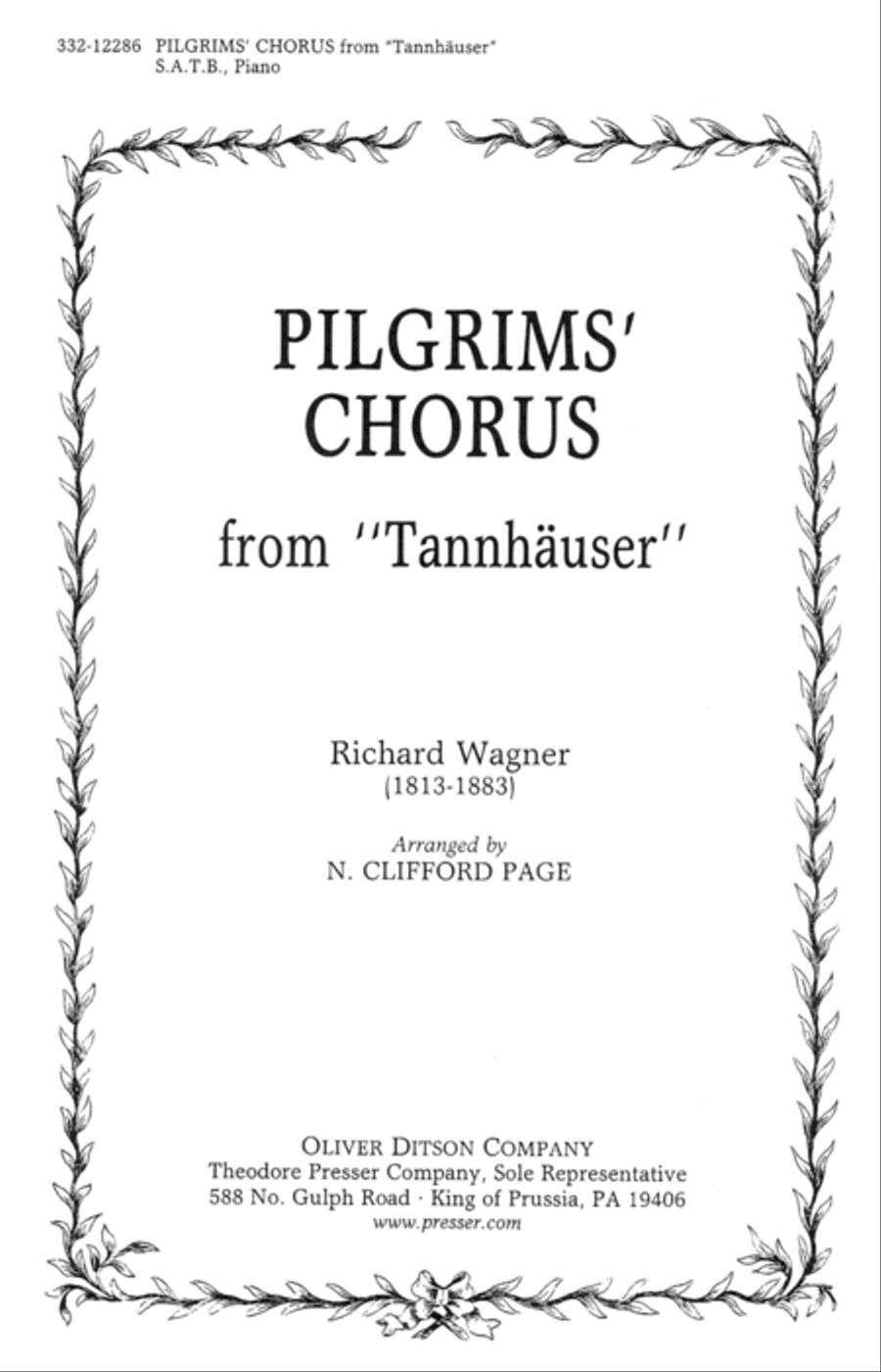 Pilgrims' Chorus Pilgrims' Chorus 4-Part scores gallery preview page 1