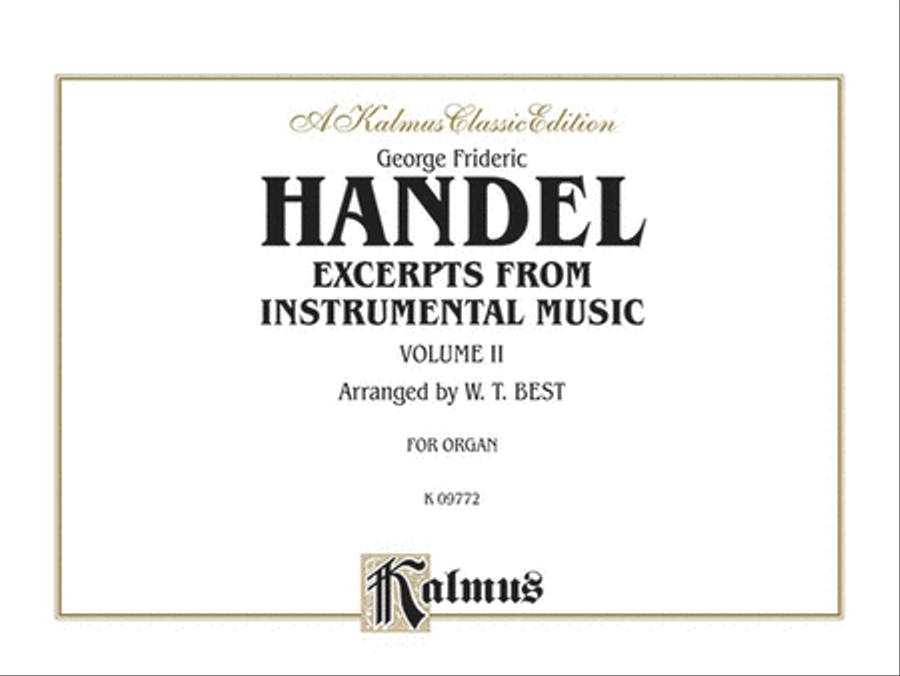 Extracts from Instrumental Music, Volume II