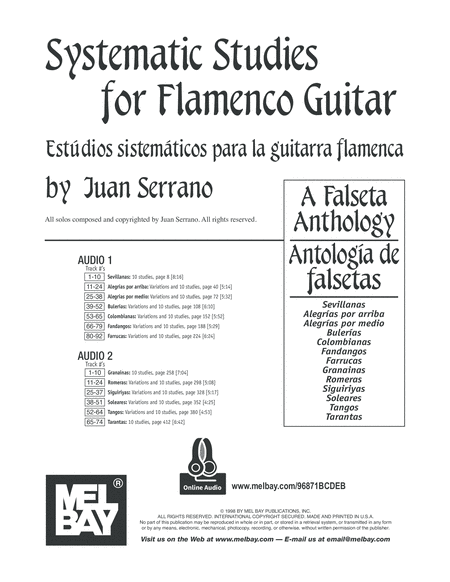 Systematic Studies for Flamenco Guitar image number null