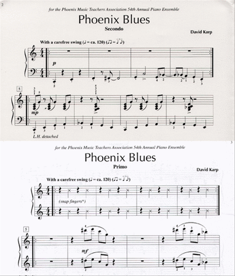 Phoenix Blues Piano Method scores gallery preview page 3