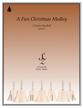 Book cover for A Fun Christmas Medley (3 octave handbells)