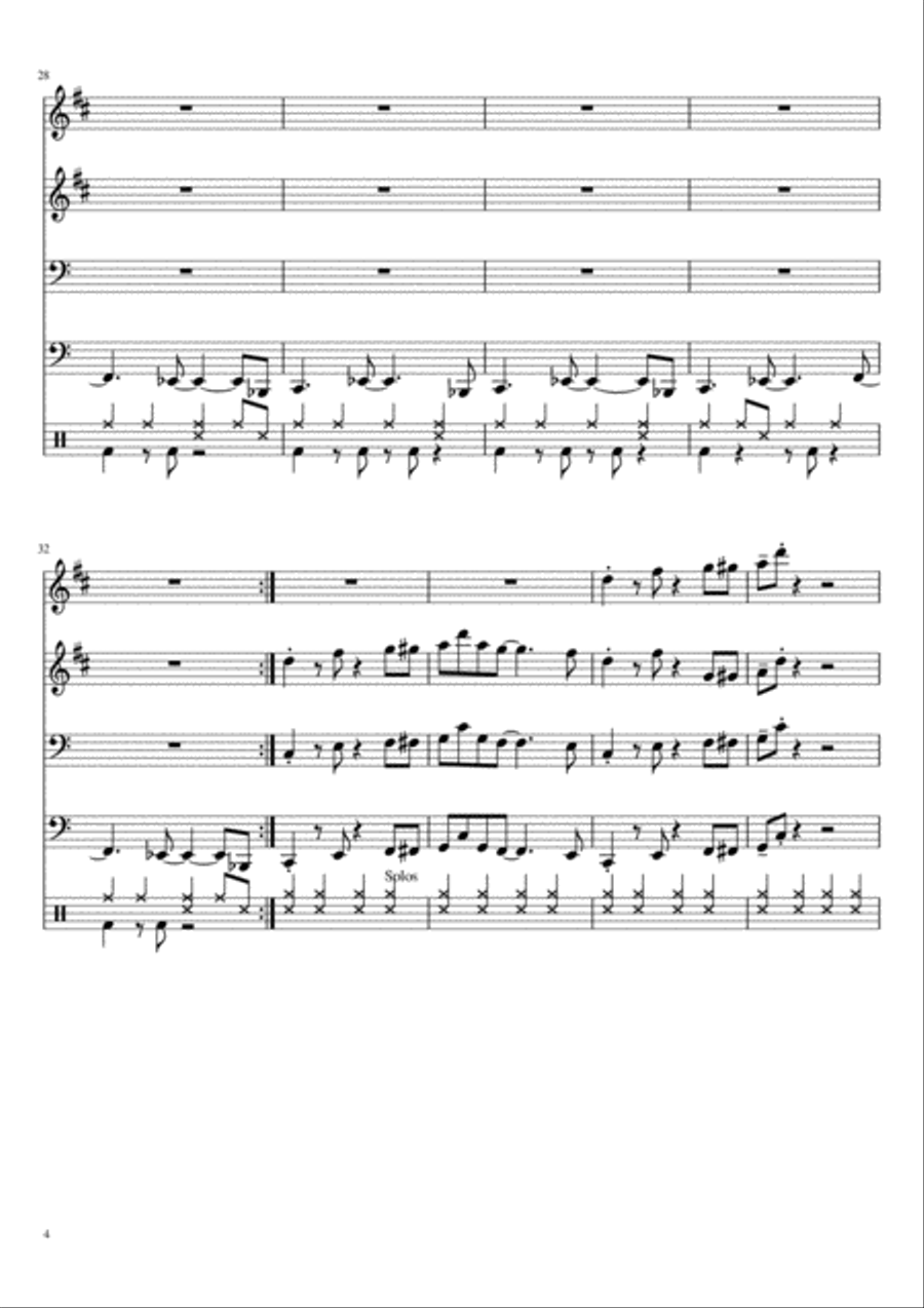 YazFun YazFun Brass Ensemble scores gallery preview page 4