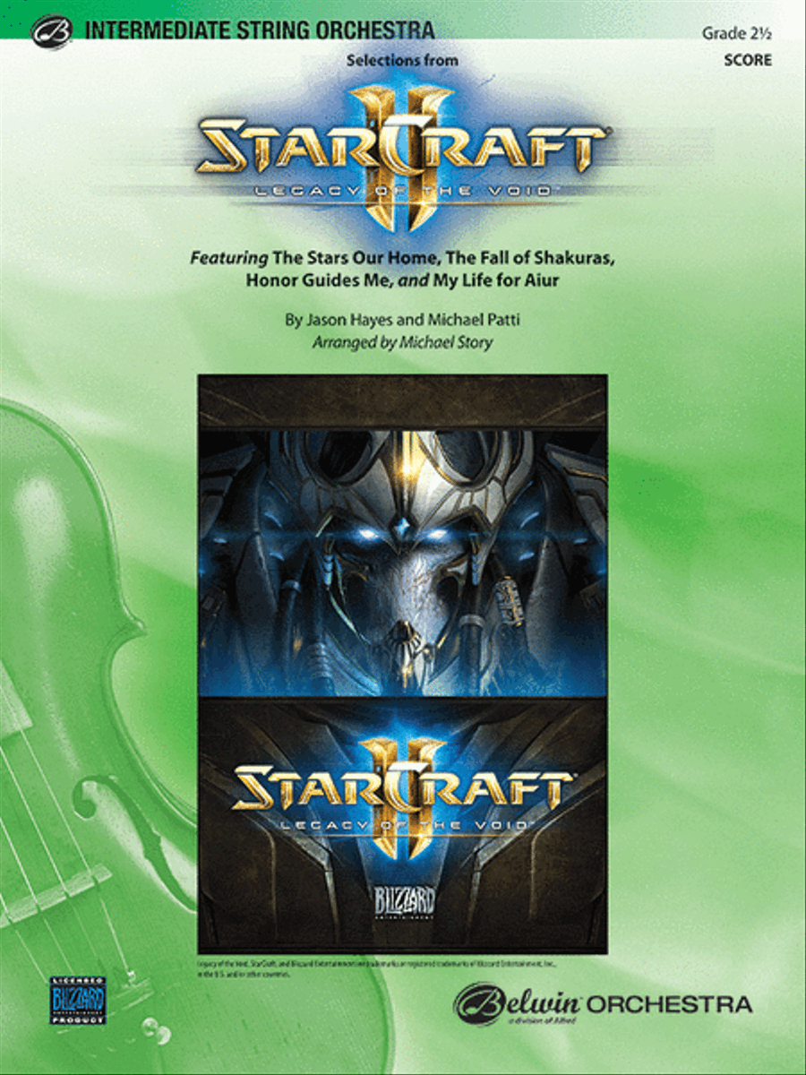 StarCraft II: Legacy of the Void, Selections from String Orchestra scores gallery preview page 1
