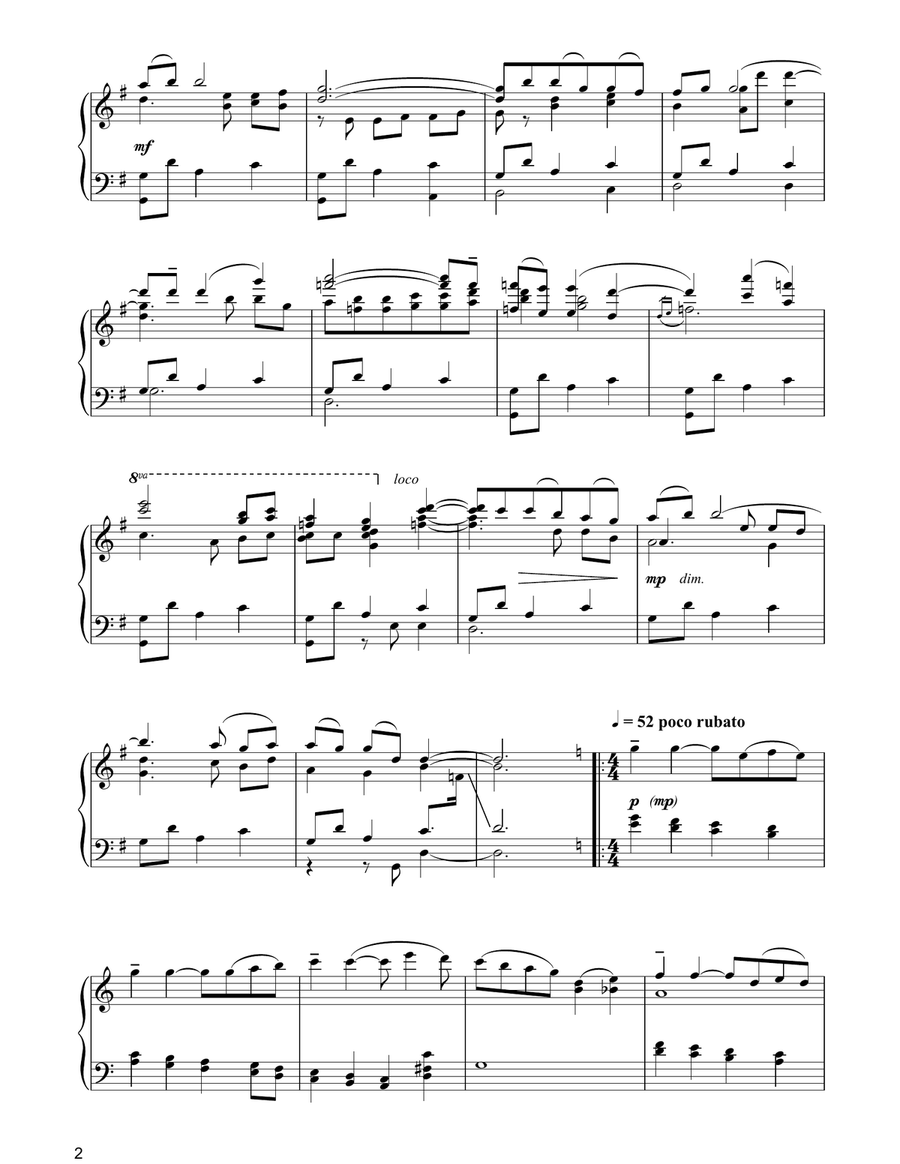 Ada And Inman Piano Solo scores gallery preview page 2