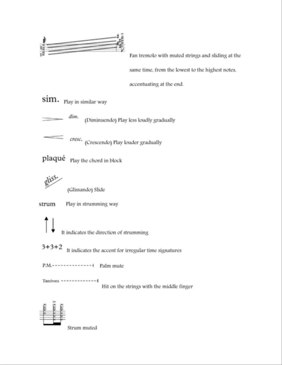Variaciones candomberas - Score Only Classical Guitar scores gallery preview page 5
