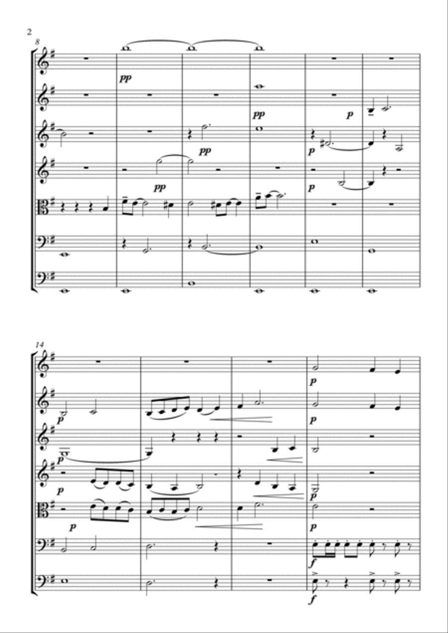 Alexander's Conquest Alexander's Conquest String Orchestra scores gallery preview page 2