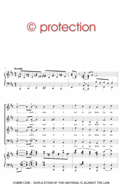 Take Me Out to the Ballgame - SATB Octavo image number null