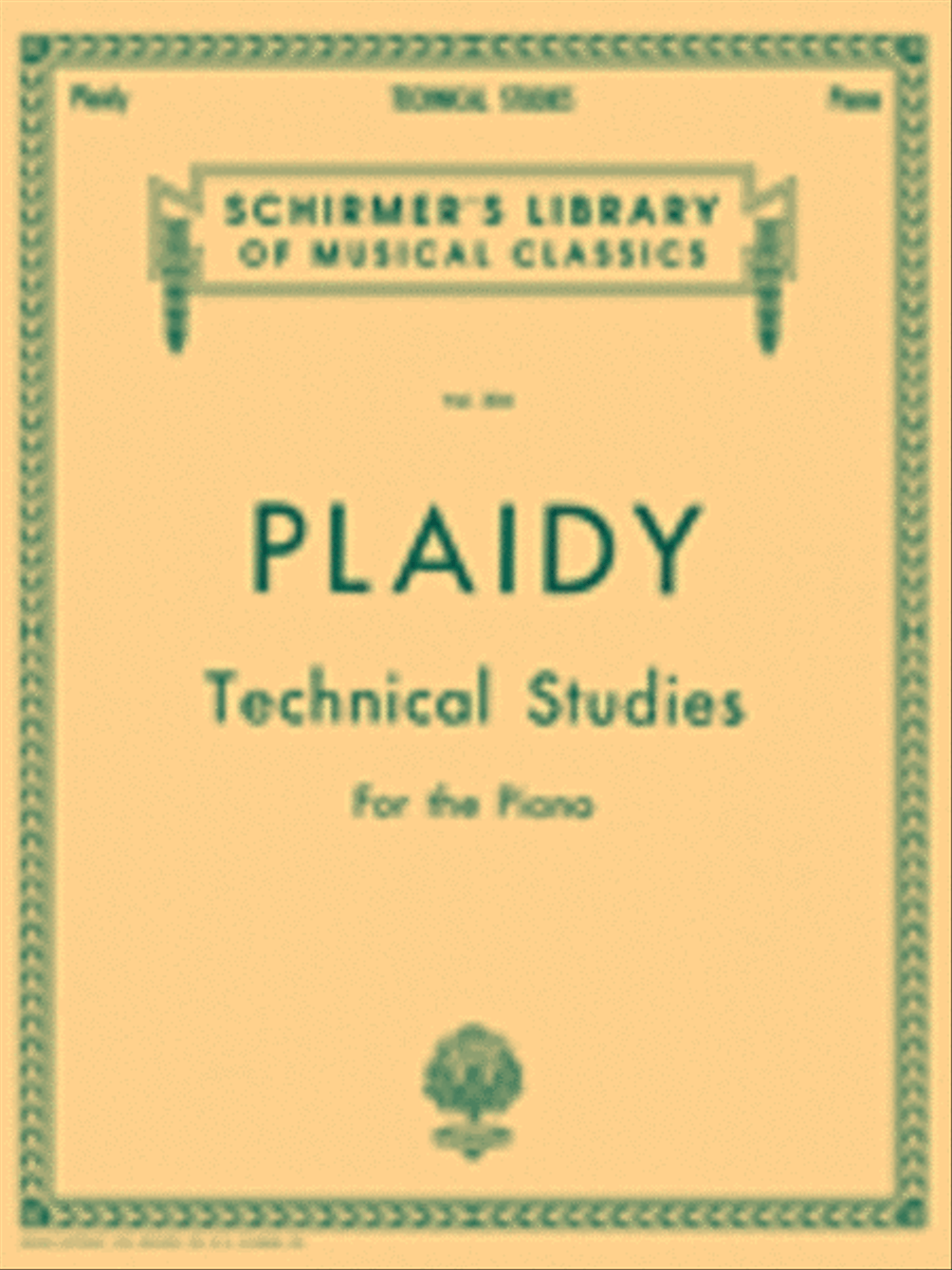 Technical Studies Piano Method scores gallery preview page 1