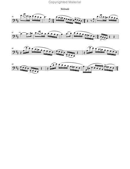 Serenade, Op. 98 for Euphonium & Piano