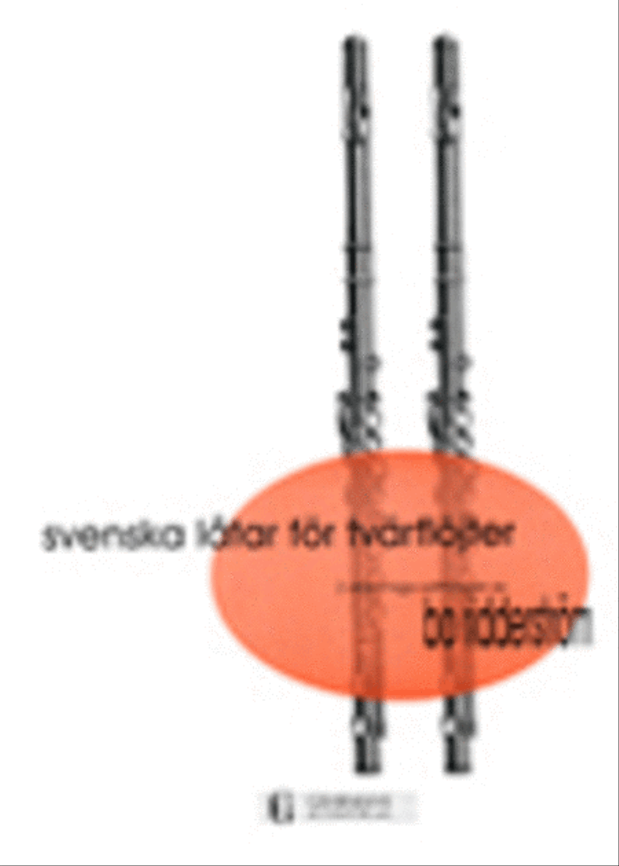Svenska latar for tvarflojter Flute Duet scores gallery preview page 1