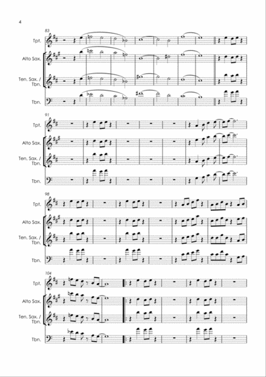 Bright Side Of The Road Bright Side Of The Road Tenor Saxophone scores gallery preview page 6