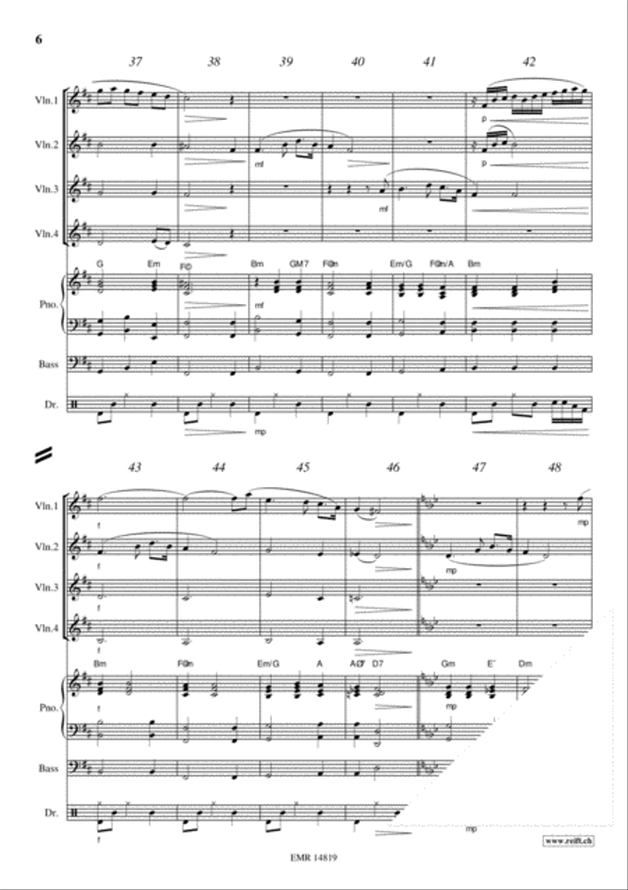 The Last Rose Of Summer Violin scores gallery preview page 6