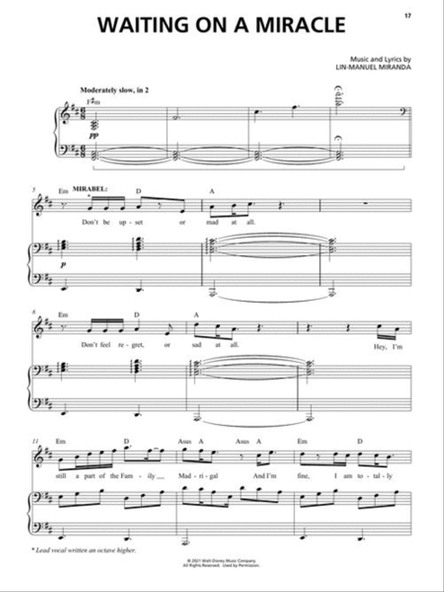 Encanto Voice scores gallery preview page 5