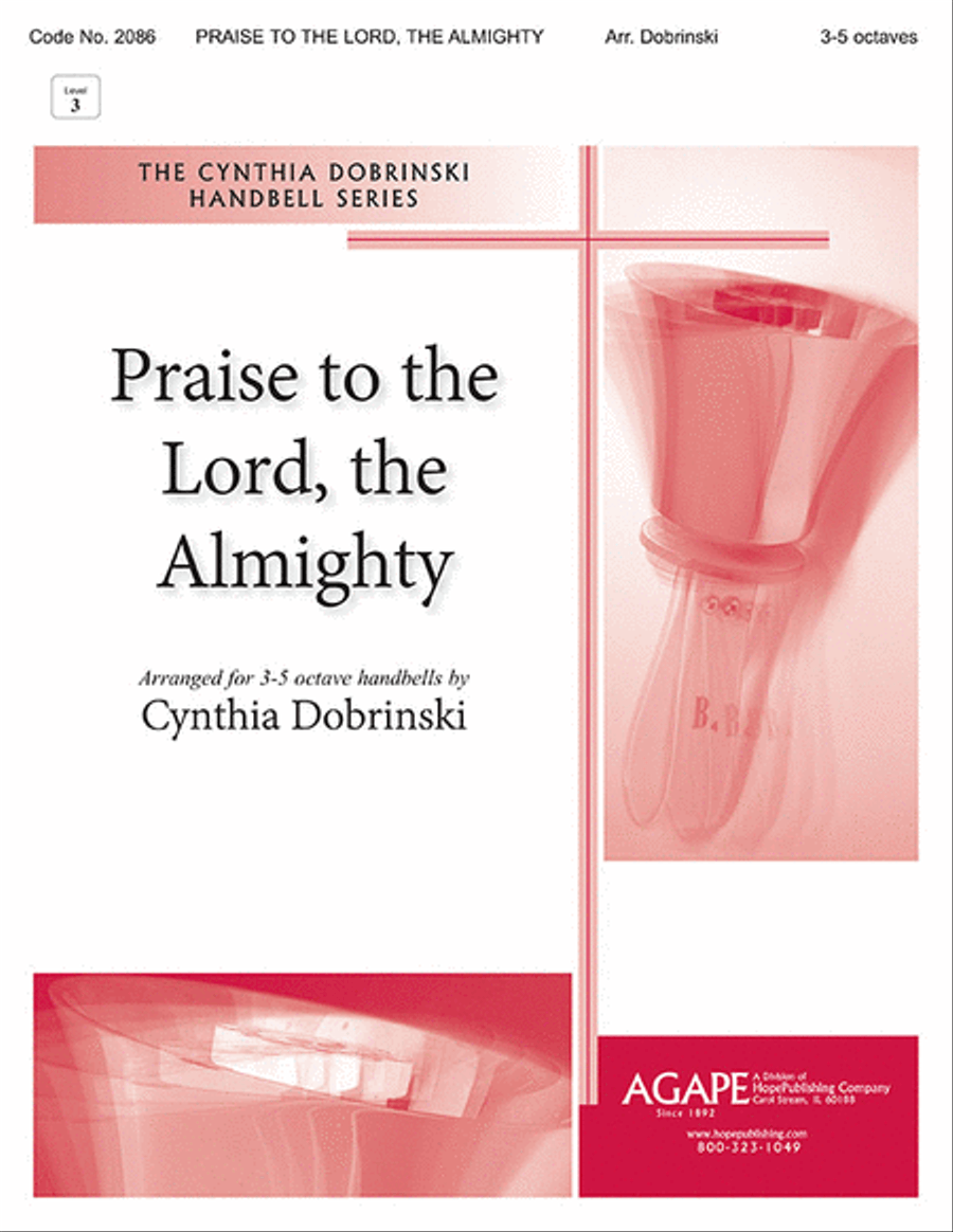 Praise to the Lord, the Almighty 5-Octaves scores gallery preview page 1