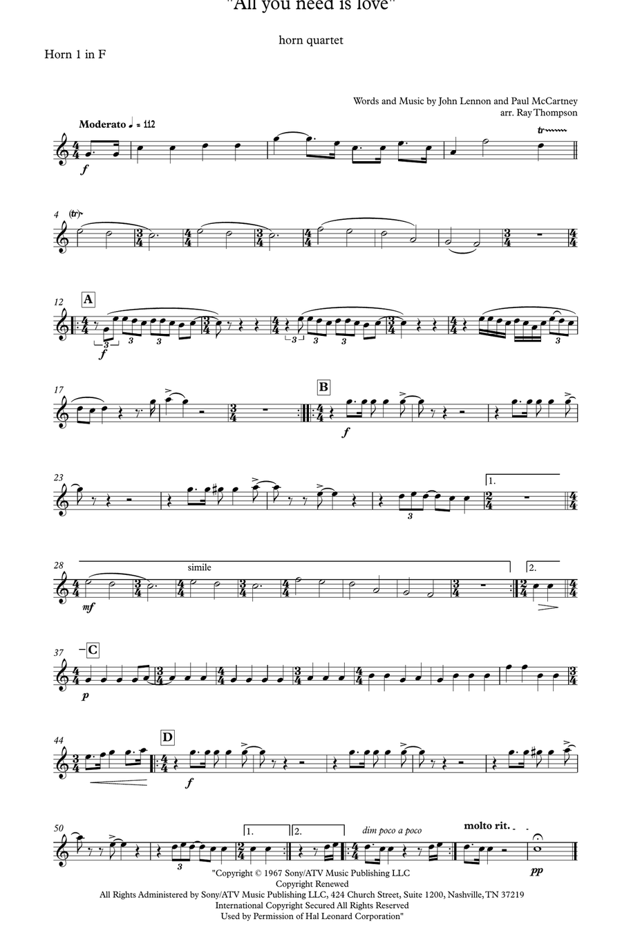 All you need 2025 is love trombone