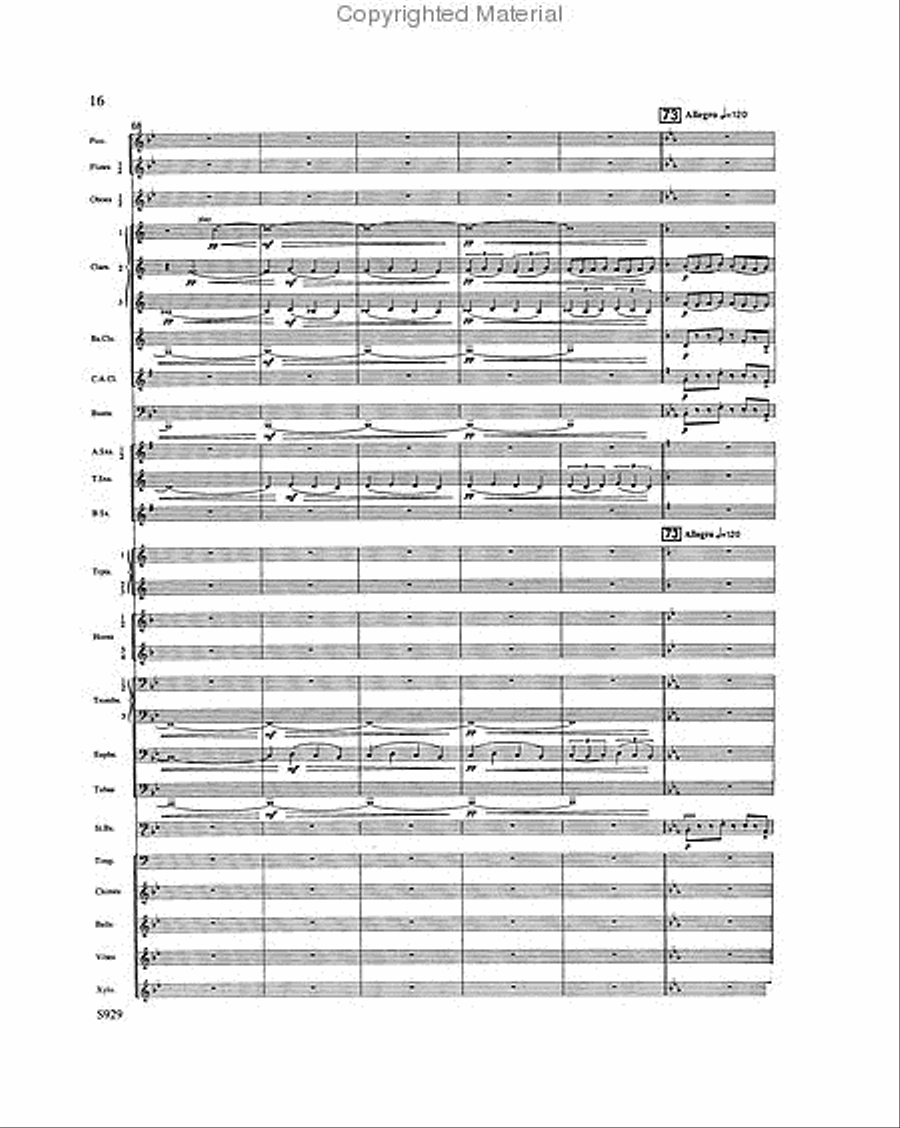 Isle of Skye Isle of Skye Concert Band scores gallery preview page 3