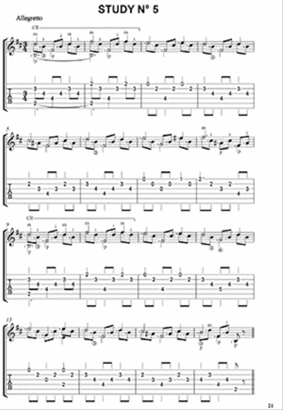 Fernando Sor: Studies Vol. 1 (from 1 to 10) Classical Guitar scores gallery preview page 3
