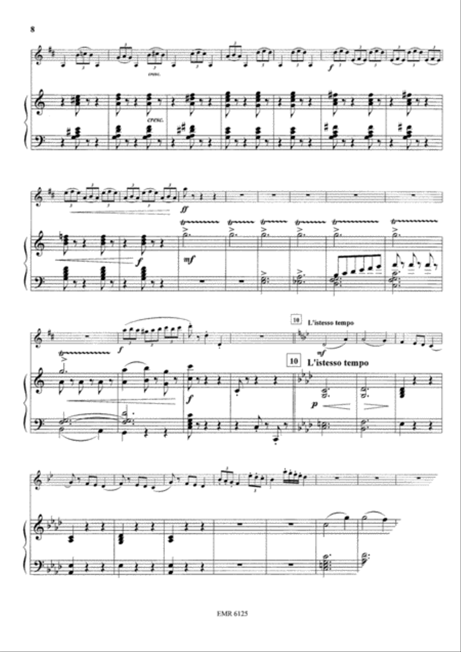 Valse Scherzo Valse Scherzo Cornet scores gallery preview page 8