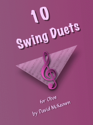 Book cover for 10 Swing Duets for Oboe