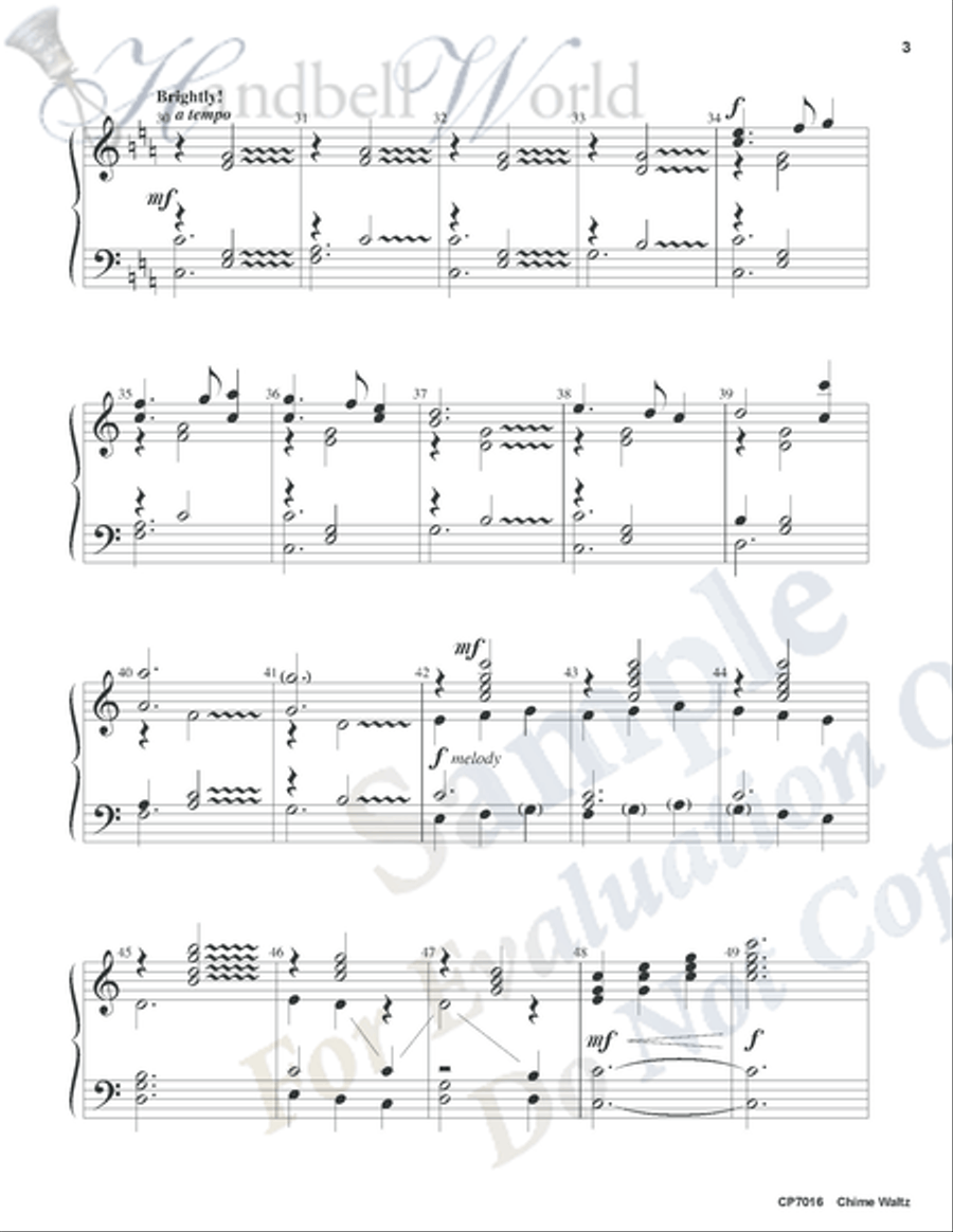 Chime Waltz 3-Octaves scores gallery preview page 4