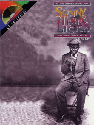 Book cover for The Sourcebook of Sonny Terry Licks for Harmonica