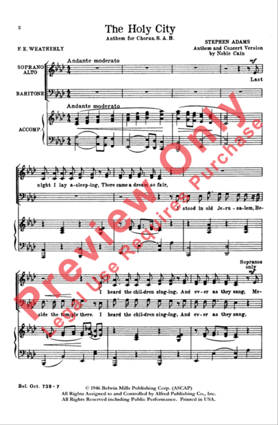 Holy City 3-Part scores gallery preview page 2