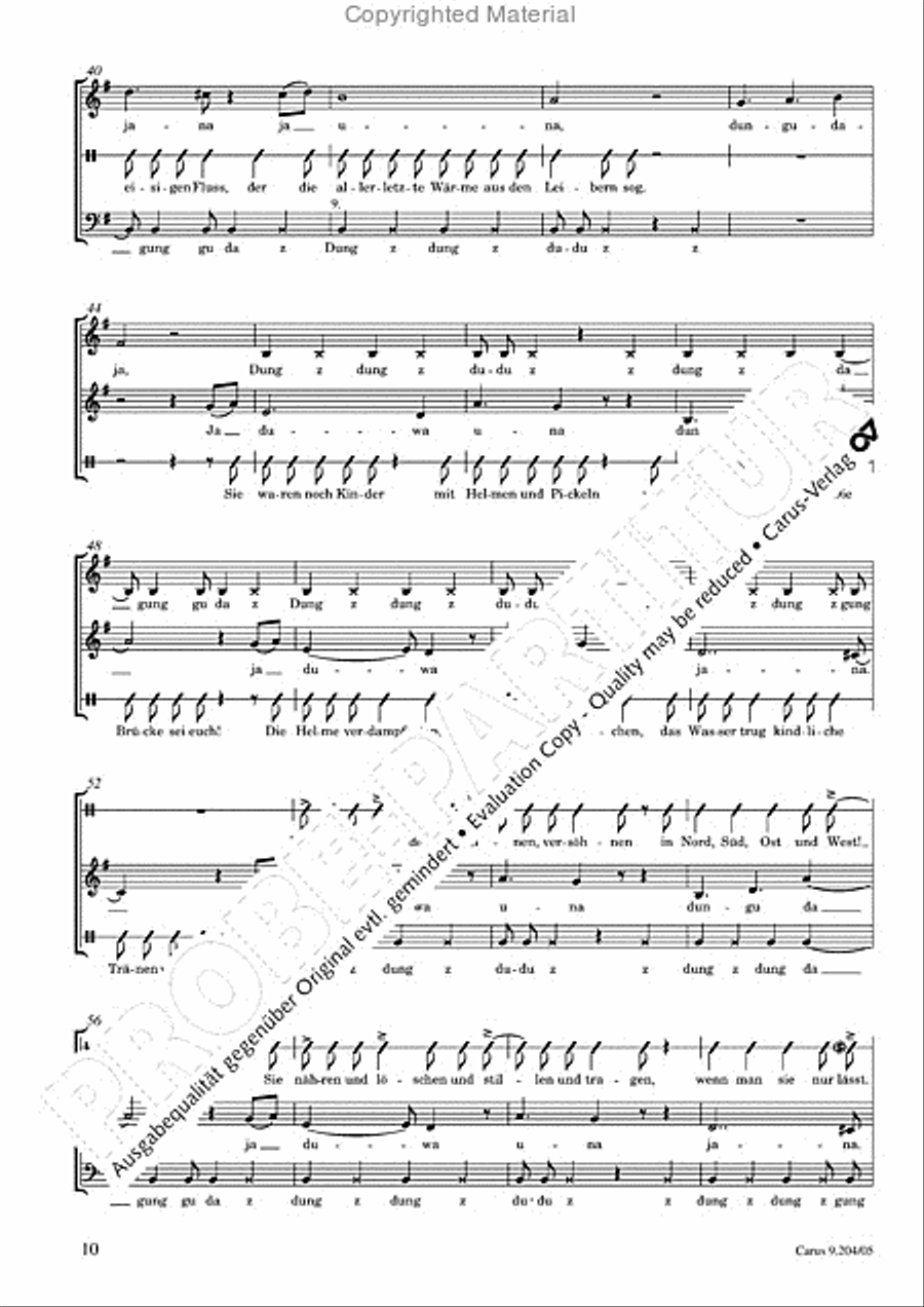 Flusse wie du 3-Part scores gallery preview page 11
