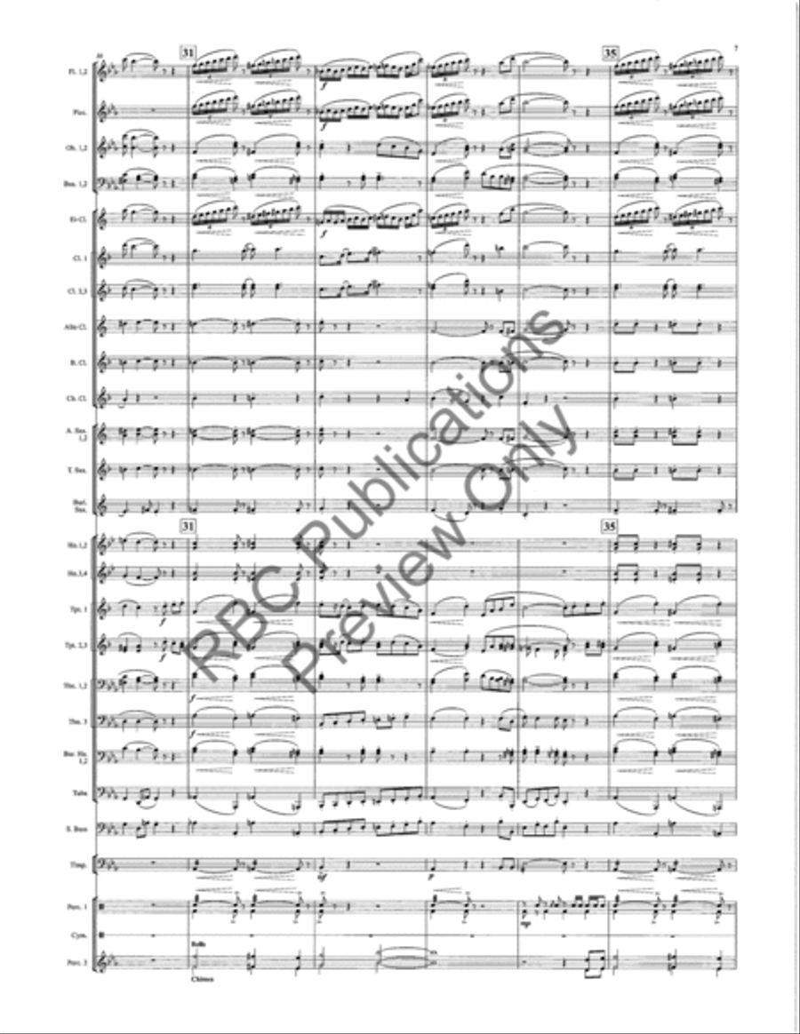 Honor And Glory (Score) Honor And Glory (Score) Concert Band scores gallery preview page 8