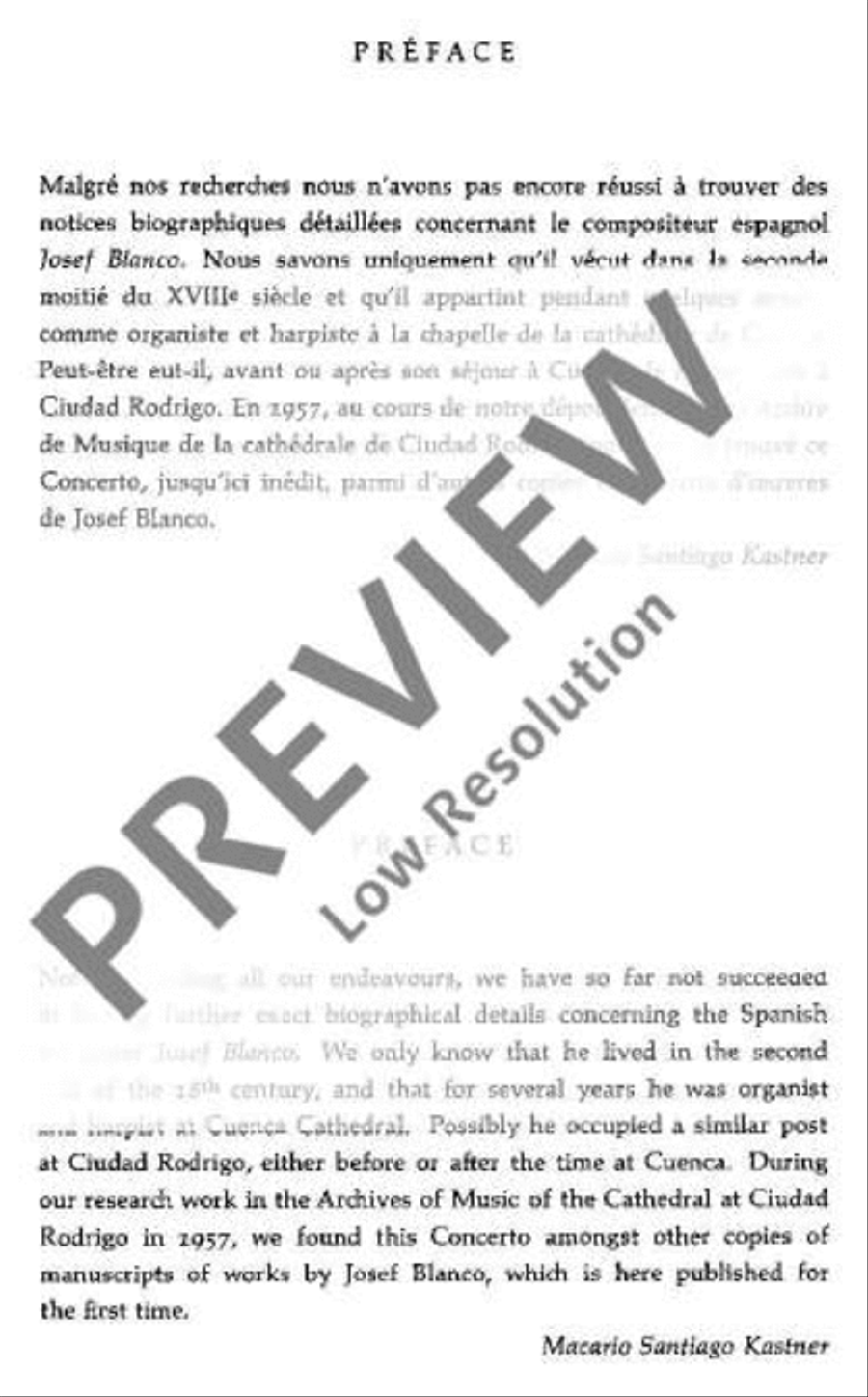 One Concerto for two Organs Harp scores gallery preview page 4