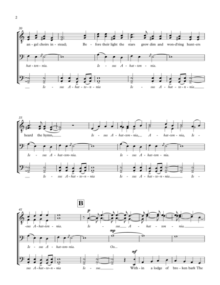 Huron Carol (TTBB) – arr. Casey Rule image number null