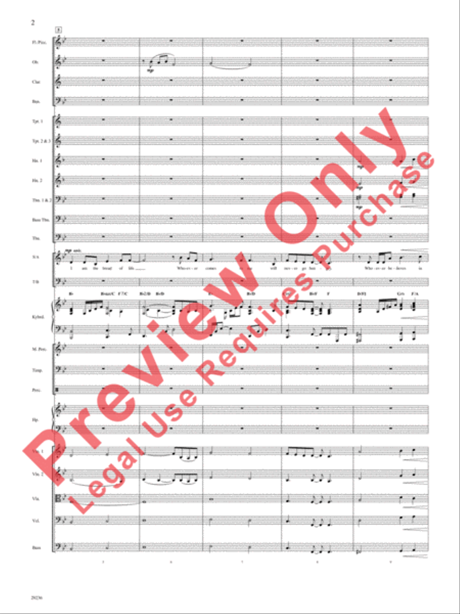 I Am I Am Choir scores gallery preview page 3