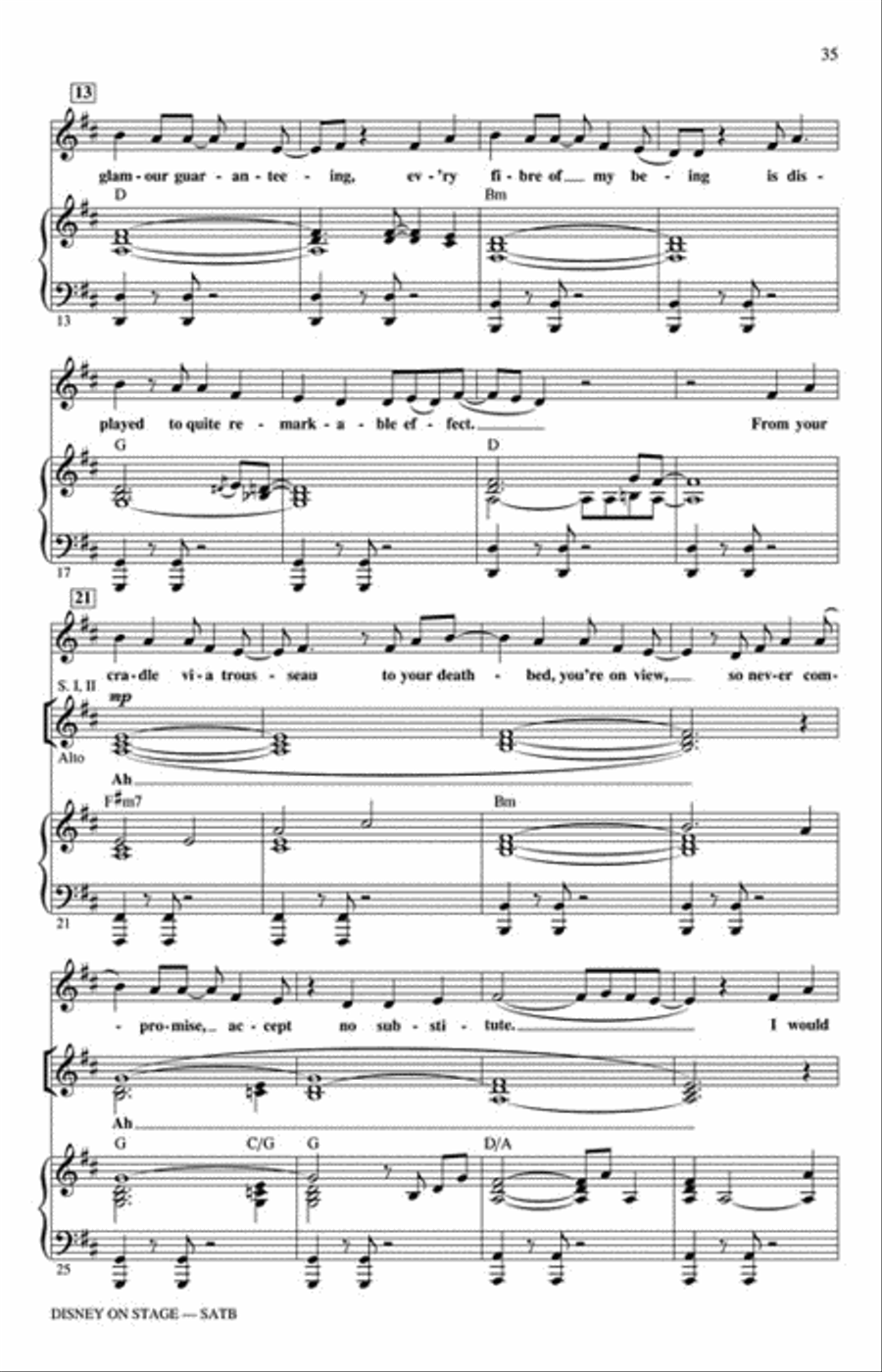 Disney on Stage Disney on Stage Show Choir scores gallery preview page 7