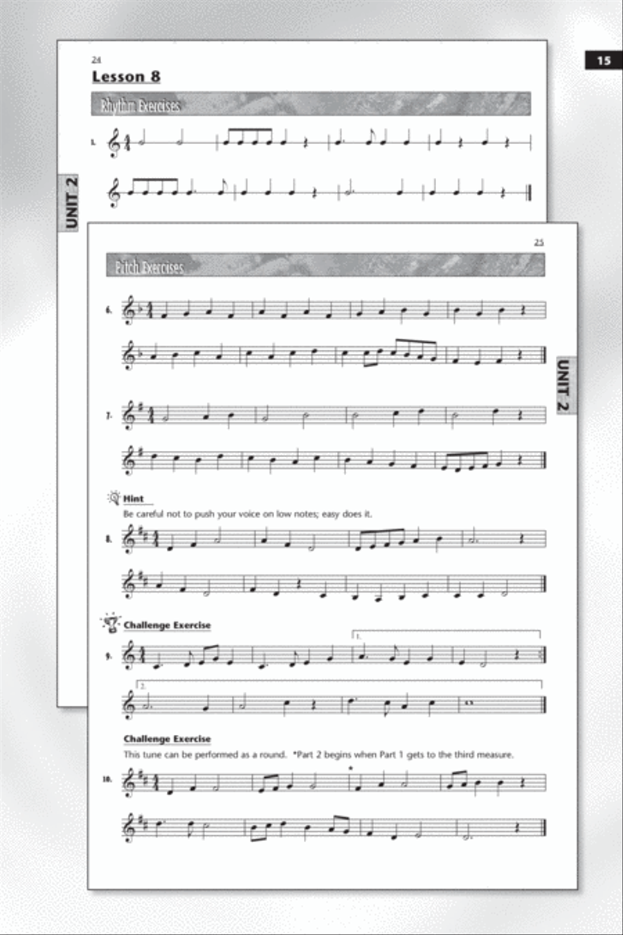 Sing at First Sight Reproducible Companion, Book 1 Choir scores gallery preview page 5