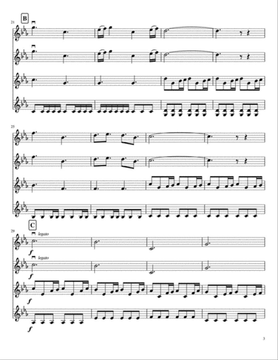 Game Of Thrones Game Of Thrones String Quartet scores gallery preview page 4
