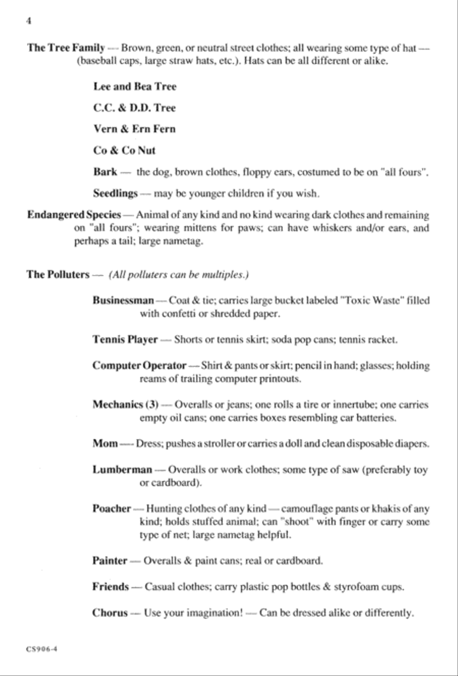 Gonna Have An Earth Day - Singer's Ed Unison Choir scores gallery preview page 6