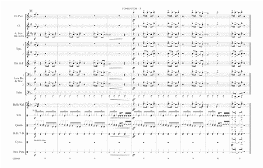 Rockin' Sports Jams, Vol. 3: Score Marching Band scores gallery preview page 3