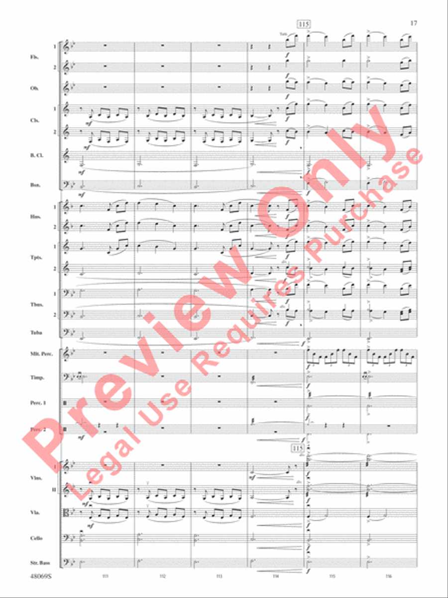 Nostalgia Full Orchestra scores gallery preview page 18