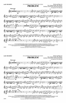 Book cover for Problem: 1st B-flat Trumpet