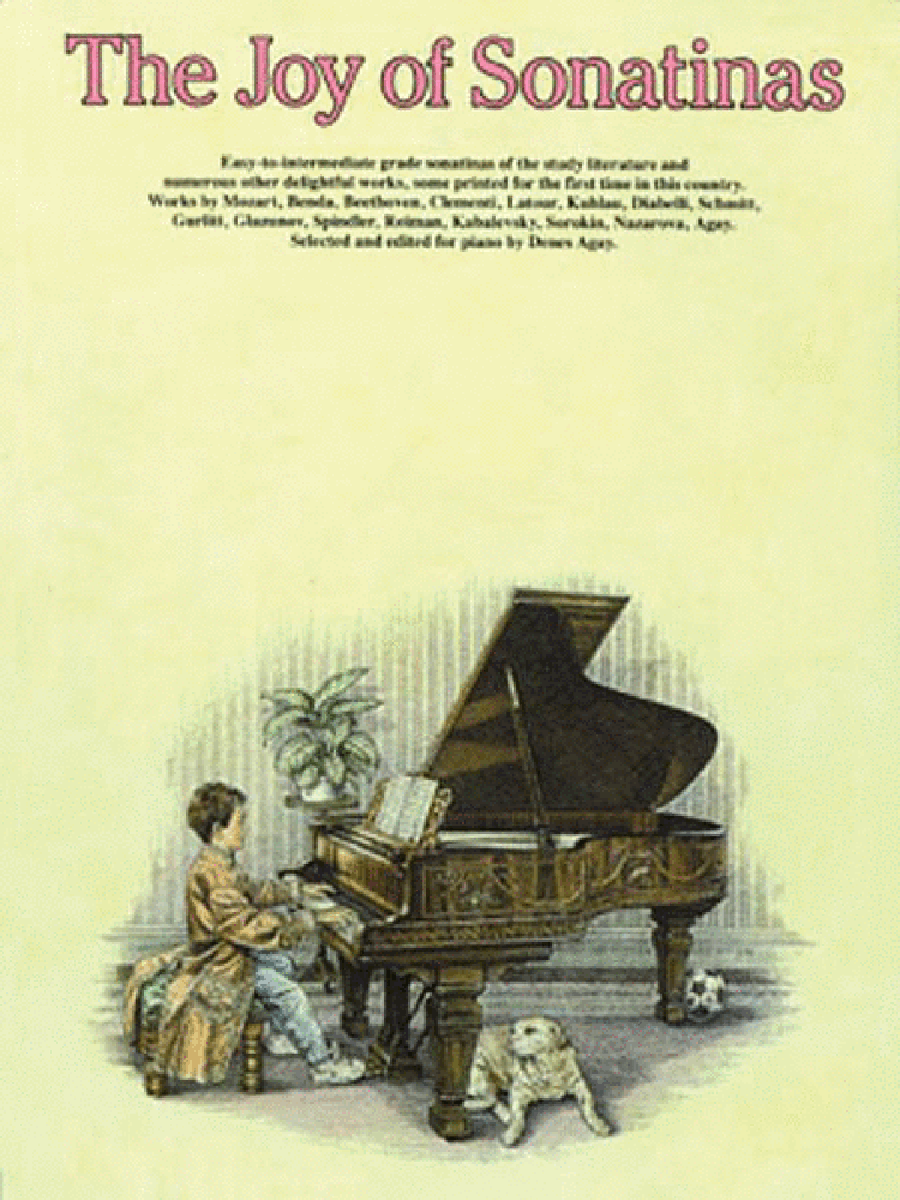 The Joy of Sonatinas The Joy of Sonatinas Piano Solo scores gallery preview page 1