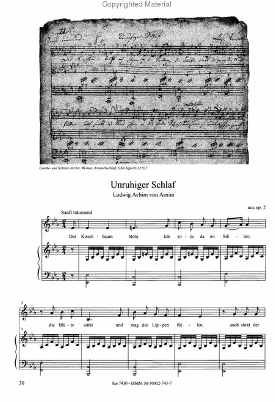 Lieder romantischer Dichter Vol. 2 Voice Solo scores gallery preview page 2