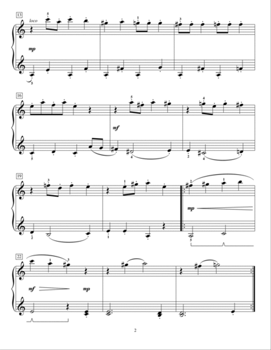 Dance Of The Sugar Plum Fairy (arr. Lynda Lybeck-Robinson) Piano Method scores gallery preview page 2