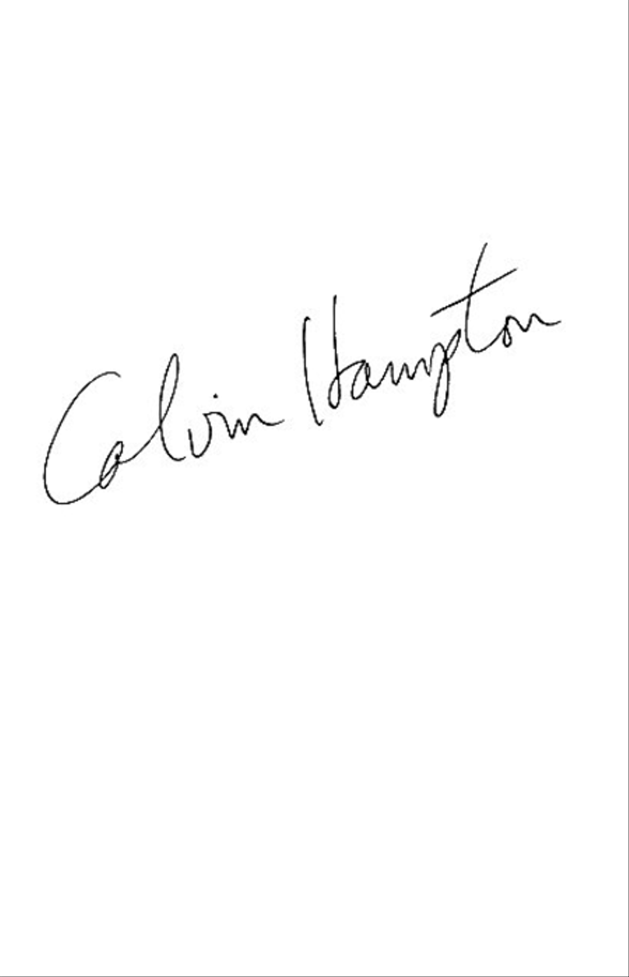 Calvin Hampton: A Musician without Borders School and Community scores gallery preview page 1