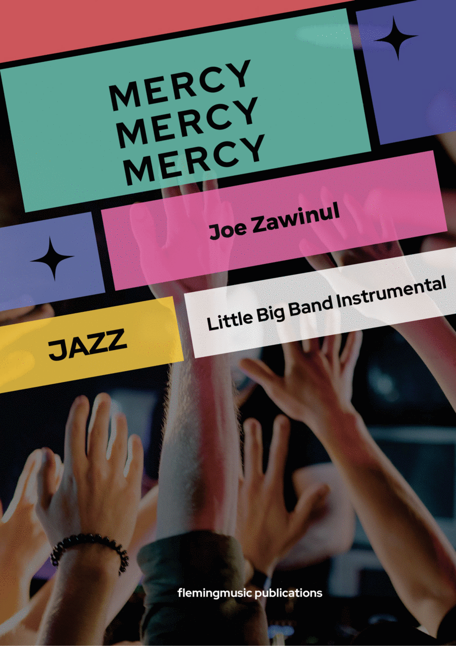 Mercy, Mercy, Mercy Mercy, Mercy, Mercy Jazz Ensemble scores gallery preview page 1
