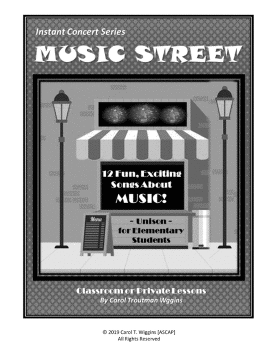 Music Street Instant Concert Series (12 Fun, Exciting Songs About Music for Elementary Students) image number null