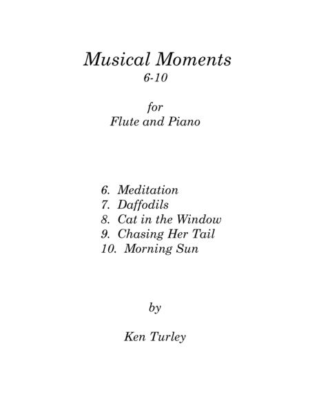 Musical Moments for Piano and Soloist Vol. 2 image number null