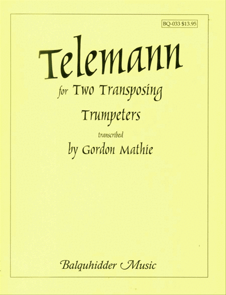 Duets For Two Transposing Trumpeters Brass Duet scores gallery preview page 1